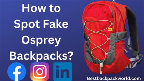 how to spot a fake osprey bag|osprey amazon.